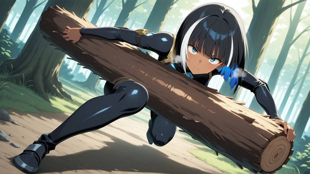 皆の者！丸太は持ったな！