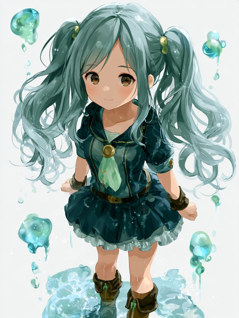 雨の擬人化