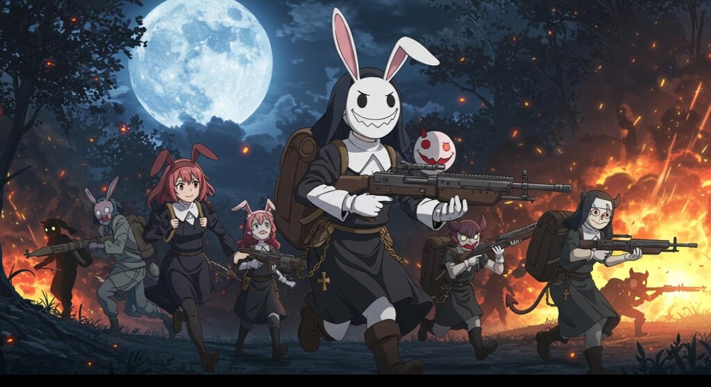 弾兎のイナバ『エルフ狩りにいこうぜ！』【ニャンノ世界】