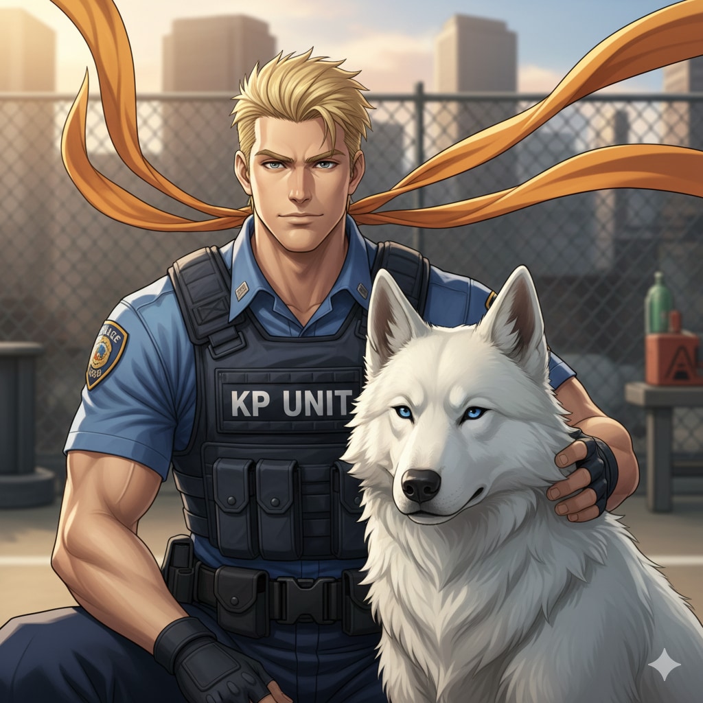 警察犬ハンドラー