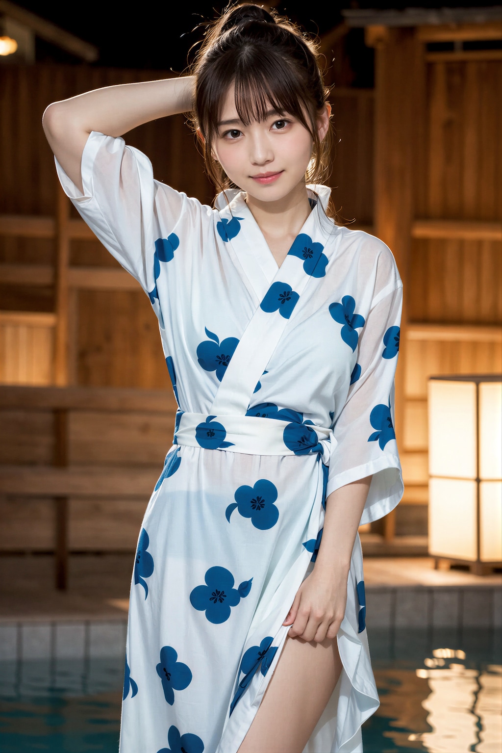 温泉の女将さん