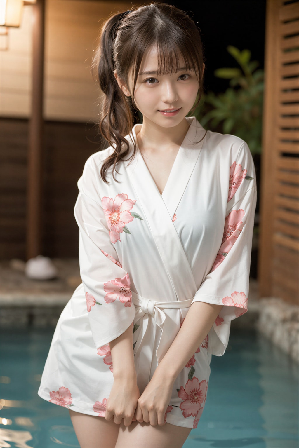温泉の女将さん