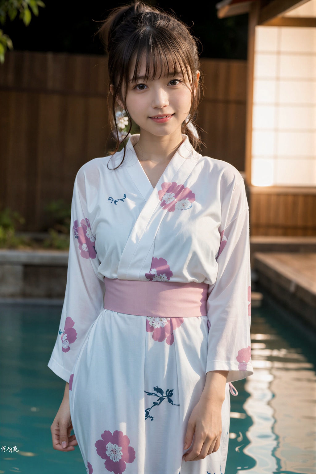 温泉の女将さん