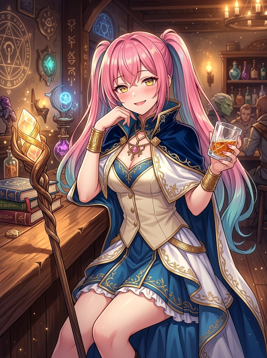 魔法使いとバーカウンターで
