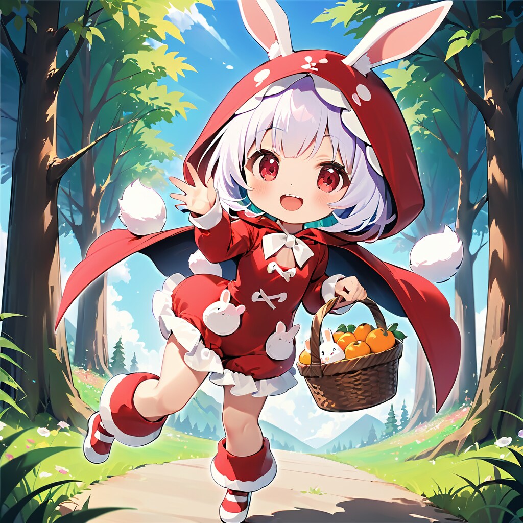 ウサミミ赤ずきんちび子ちゃん