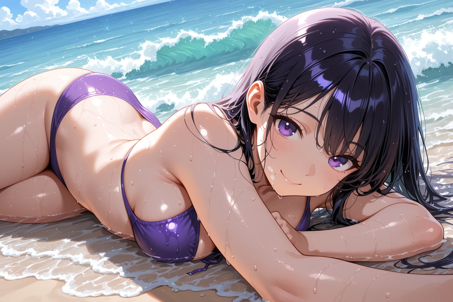 砂浜ビーチ 美月ちゃん