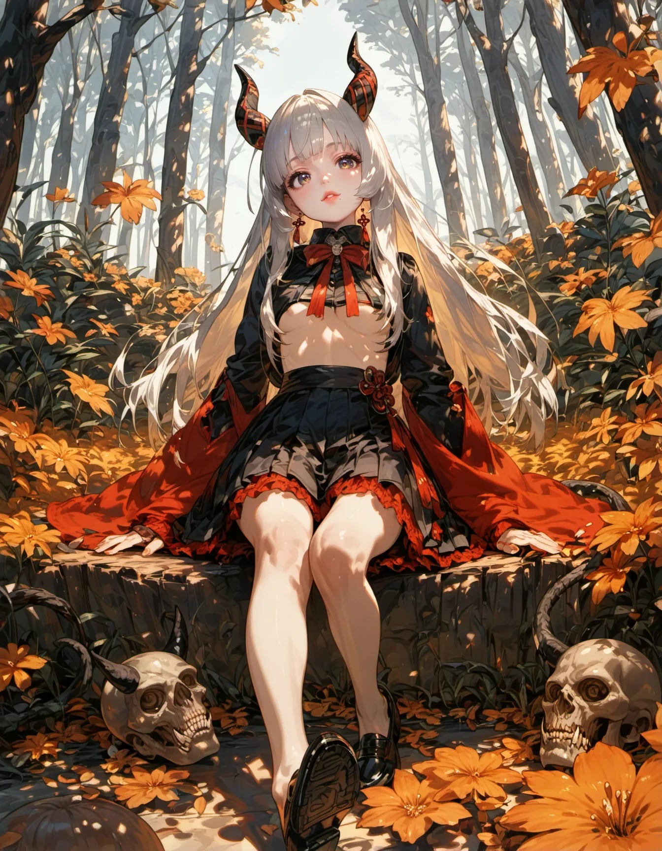 Autumn's Crimson Whisper