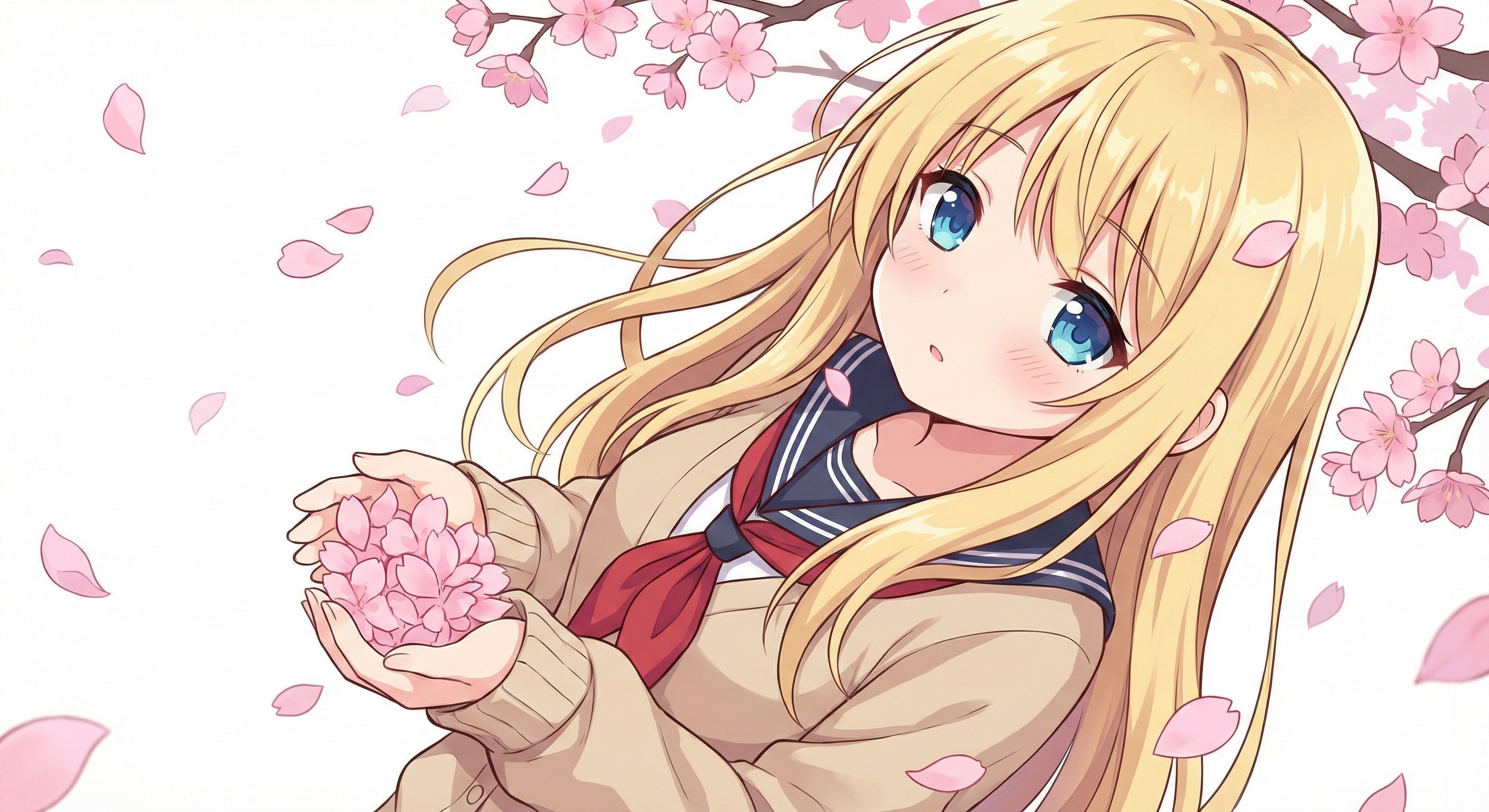 桜の頃 (花と少女92) | の人気AIイラスト・グラビア