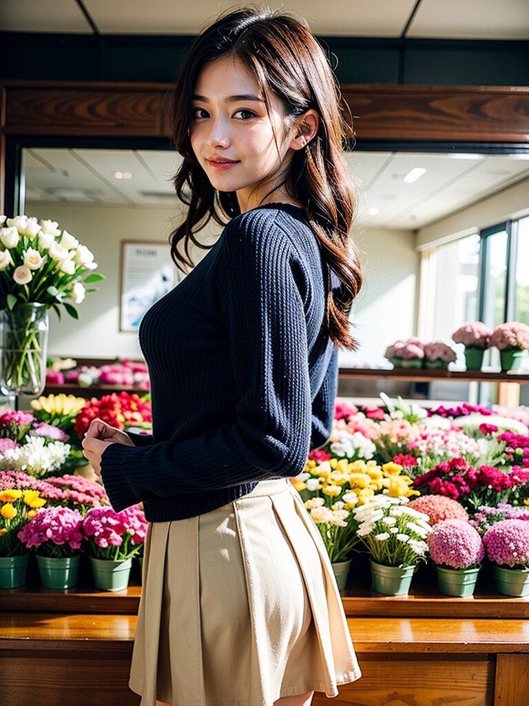 227 花屋で見かけた気になる子
