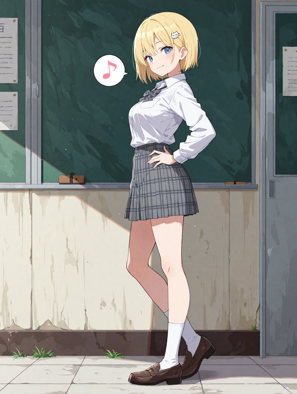 ひまりちゃんの髪型をショートヘアにしてみた