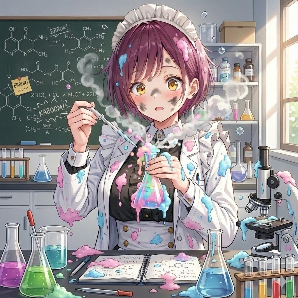 サイエンス？（挨拶メイドの芽衣ちゃん）