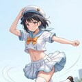 セーラー服アクション少女 5枚目