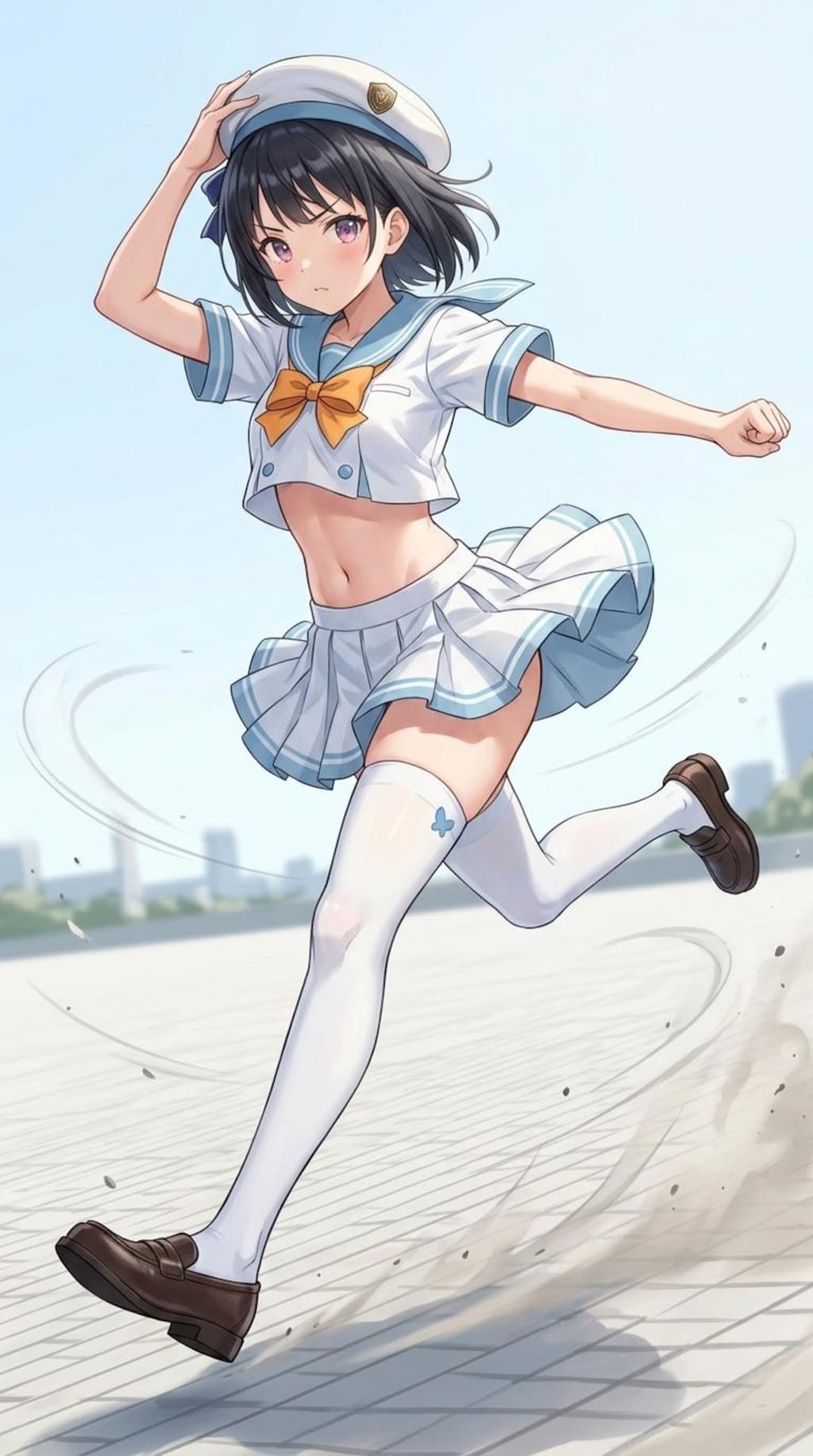 セーラー服アクション少女