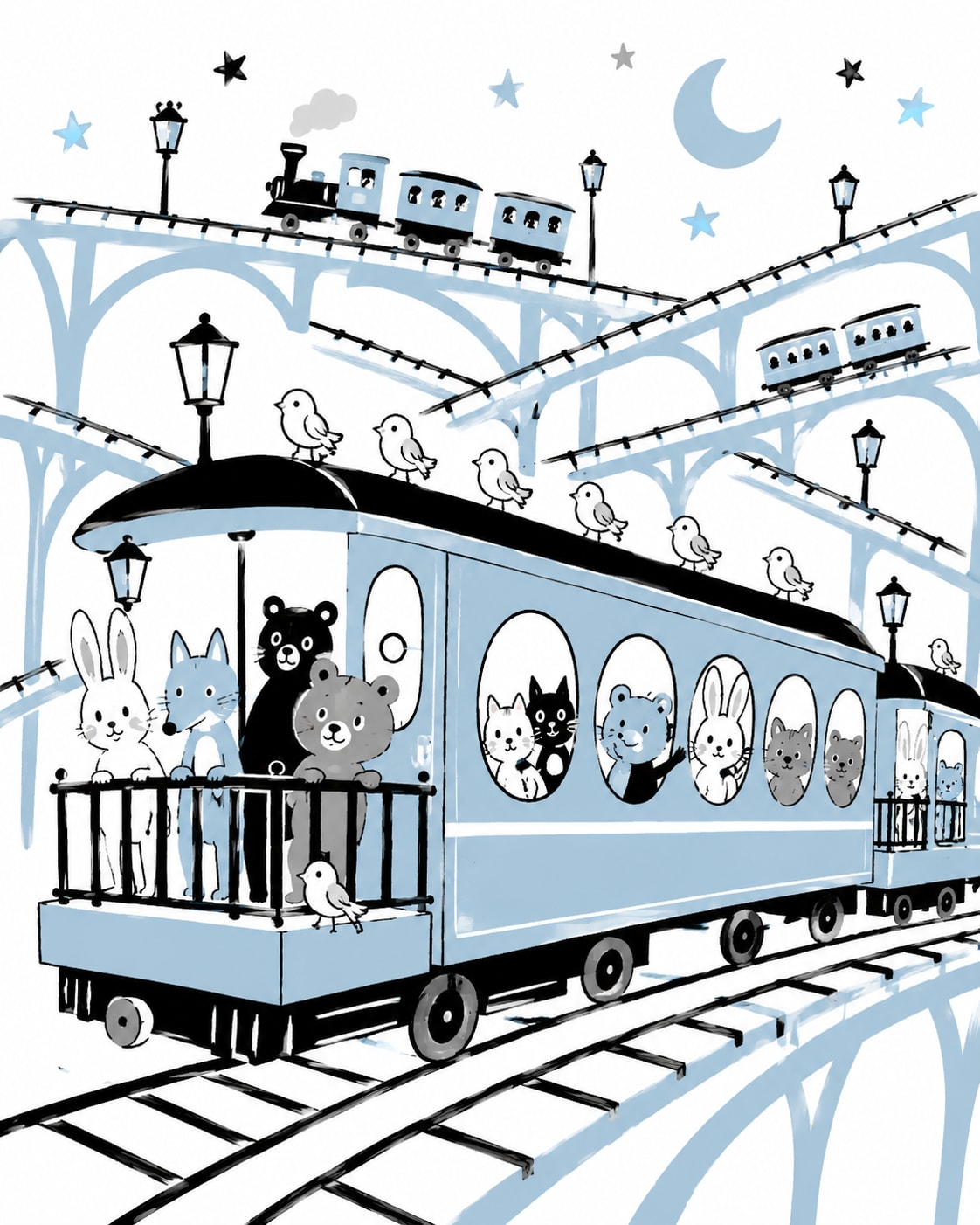 電車鳥 | の人気AIイラスト・グラビア