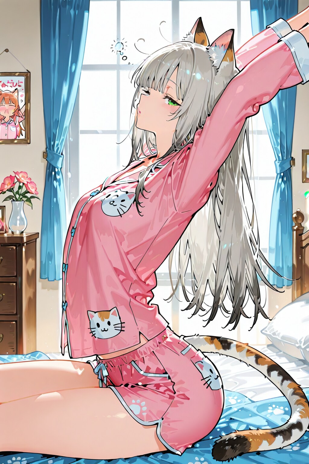 んー。まだ眠いんだけど……(もう昼だぞ）