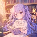 日だまりの読書少女 3枚目