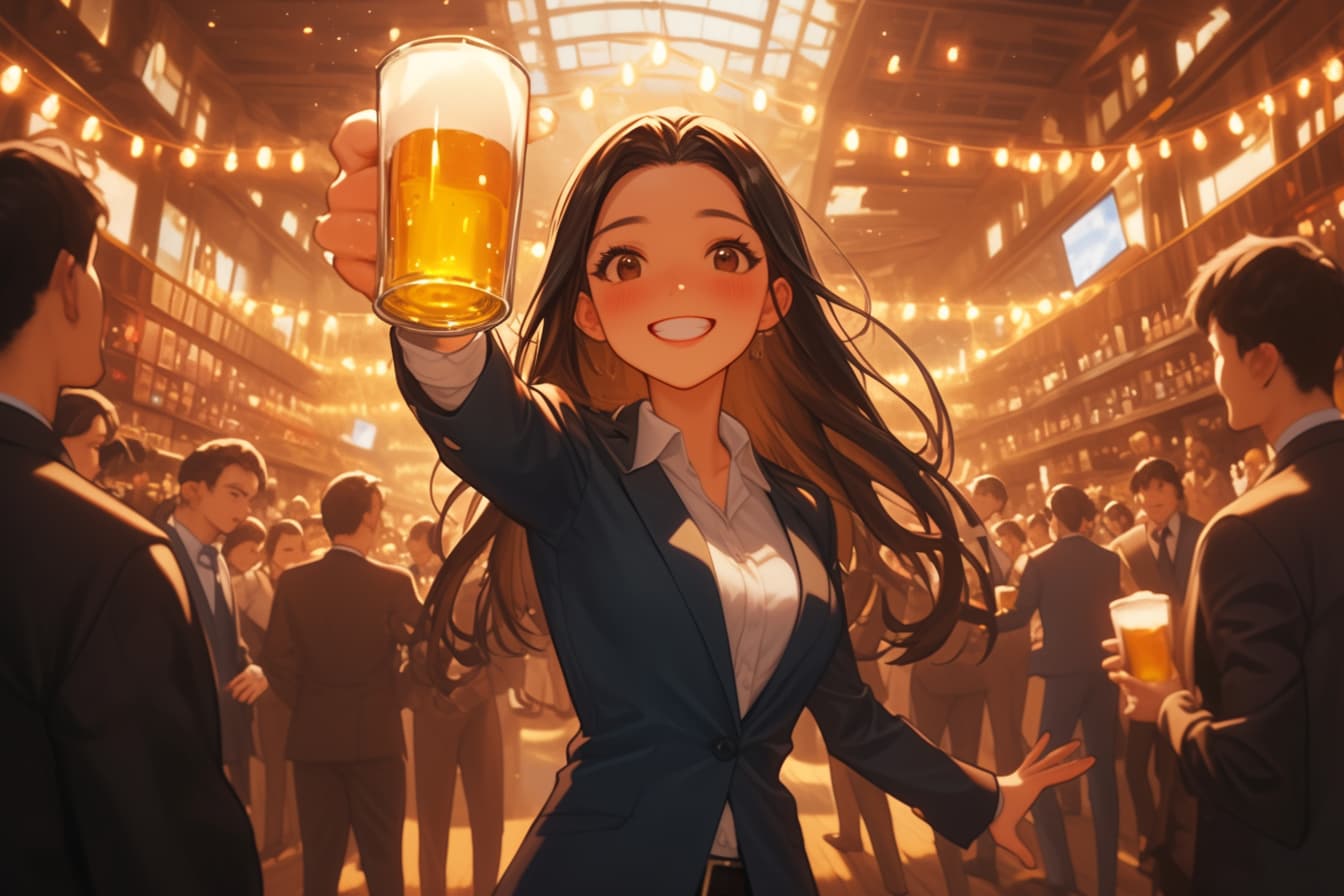 乾杯‼️🍻✨259 | の人気AIイラスト・グラビア