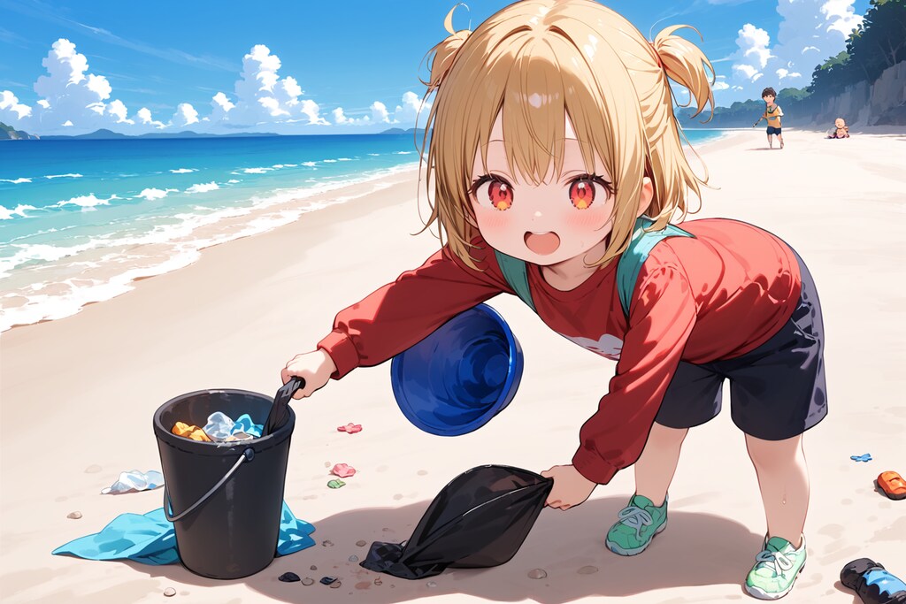 国際ビーチクリーンアップデー。