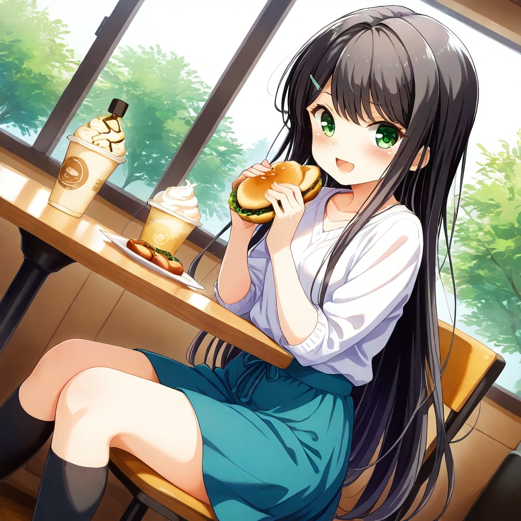 ガールなフレンドのるいと野々花と雛菜(食欲の秋)