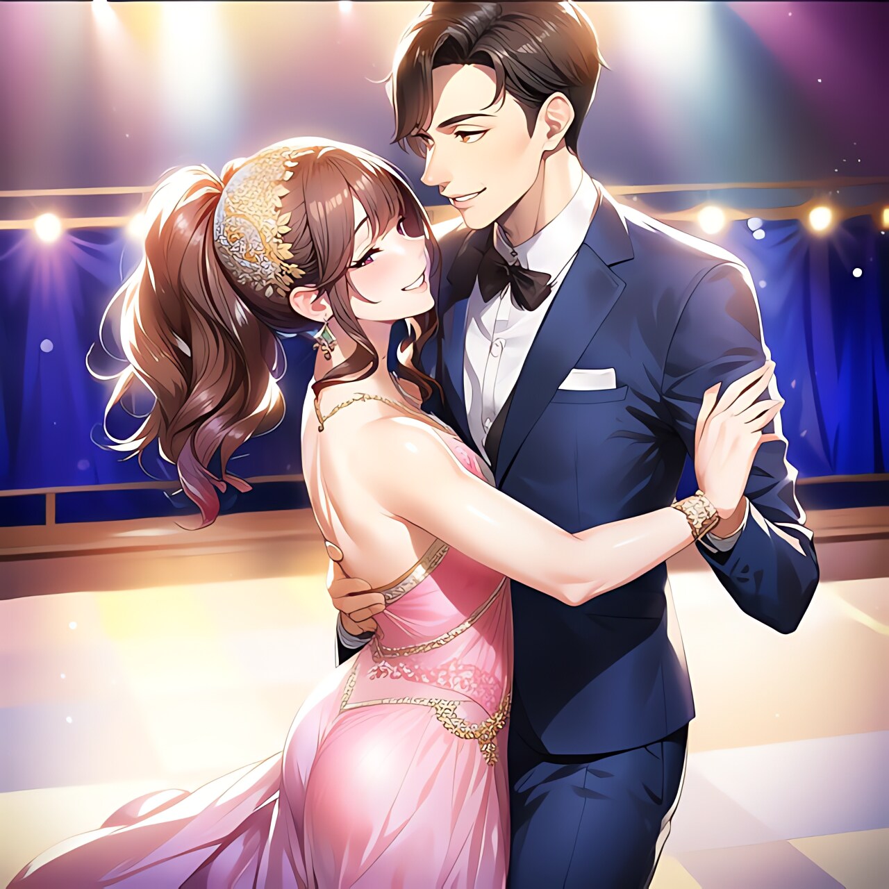 踊りながらの会話