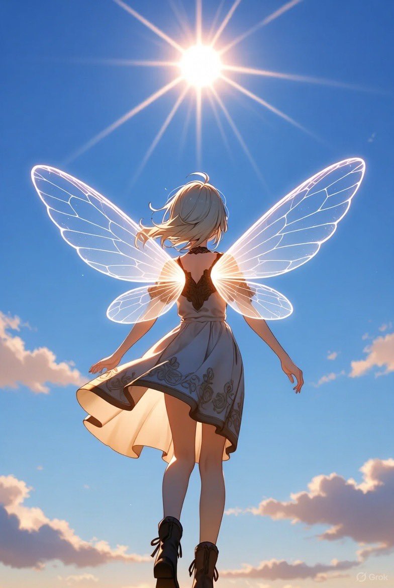 青空と翼 | の人気AIイラスト・グラビア