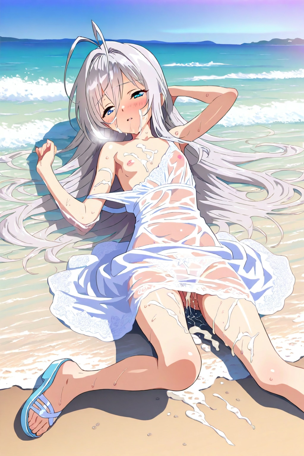 銀髪ちゃんとR-18テストその4