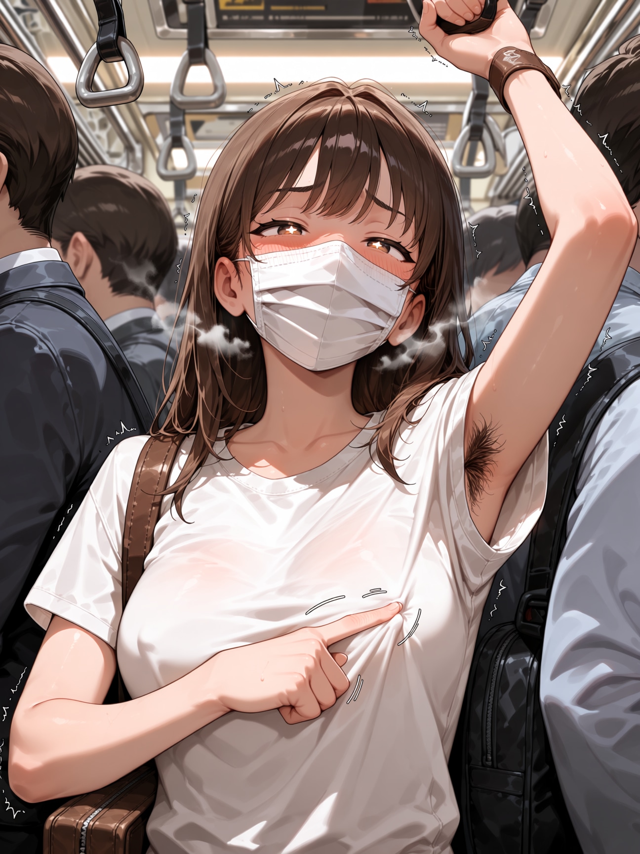 限界通勤女子【バレたら終わり】