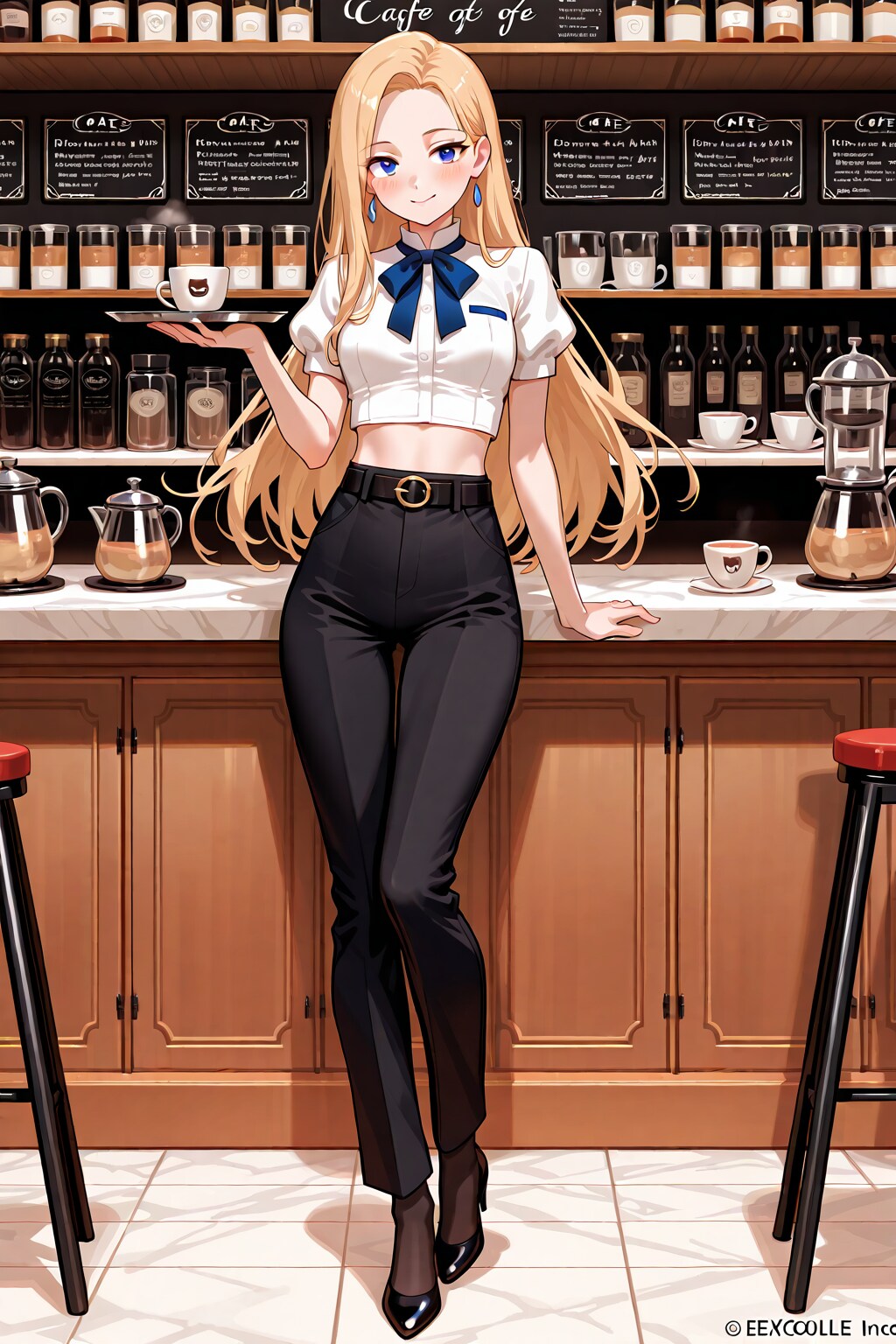 かっこかわいいフランス令嬢エミリー・シーニュのフレンチカフェ経営