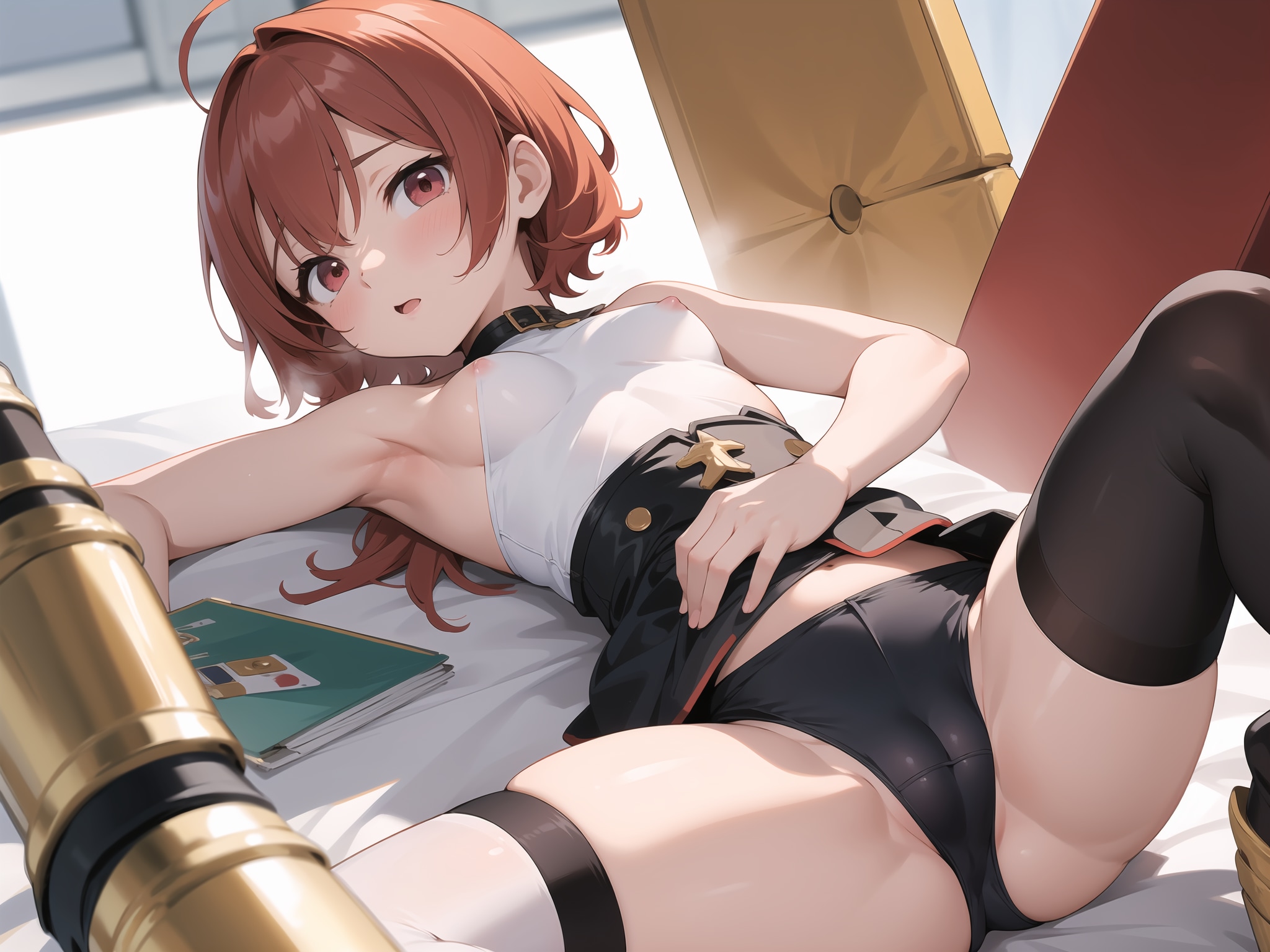 ちっぱい娘♪　見えても恥ずかしくないよっ♡ 1（12枚）