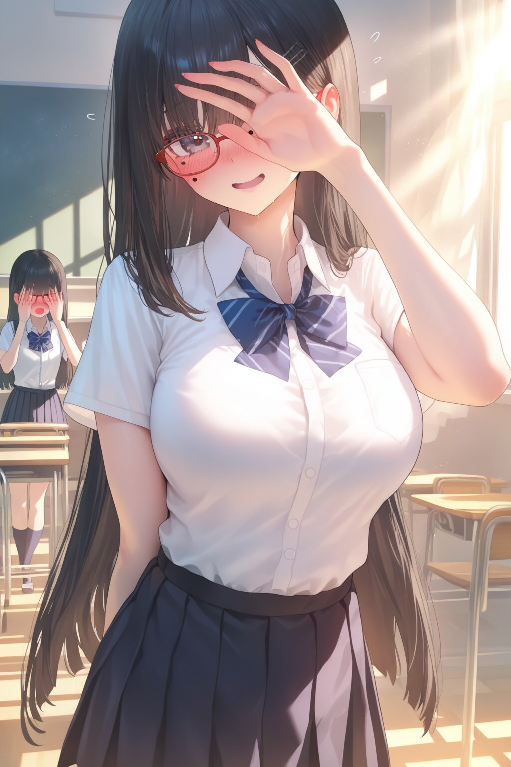 ちょっと、今顔見るの禁止！