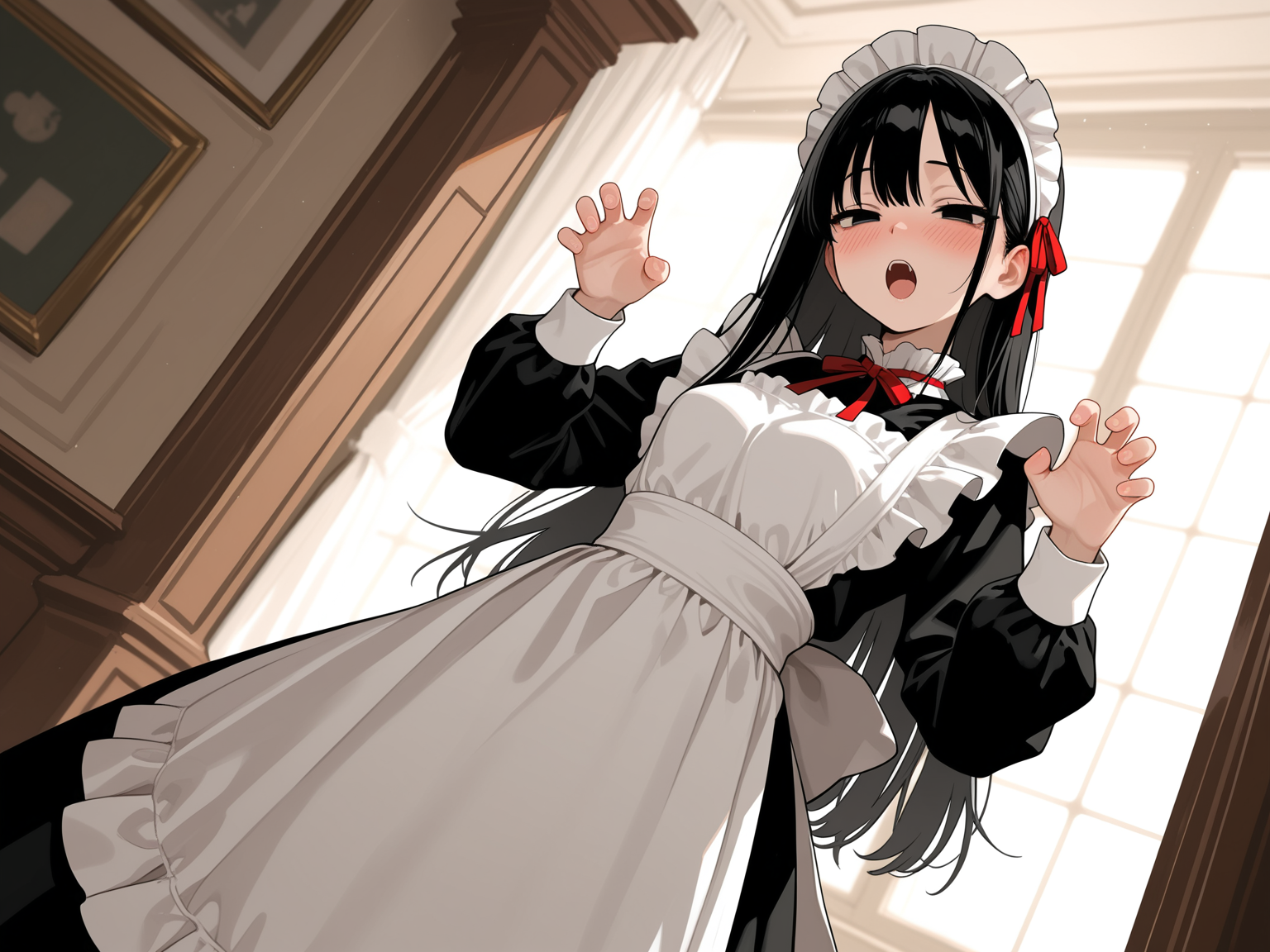 が、がおー…