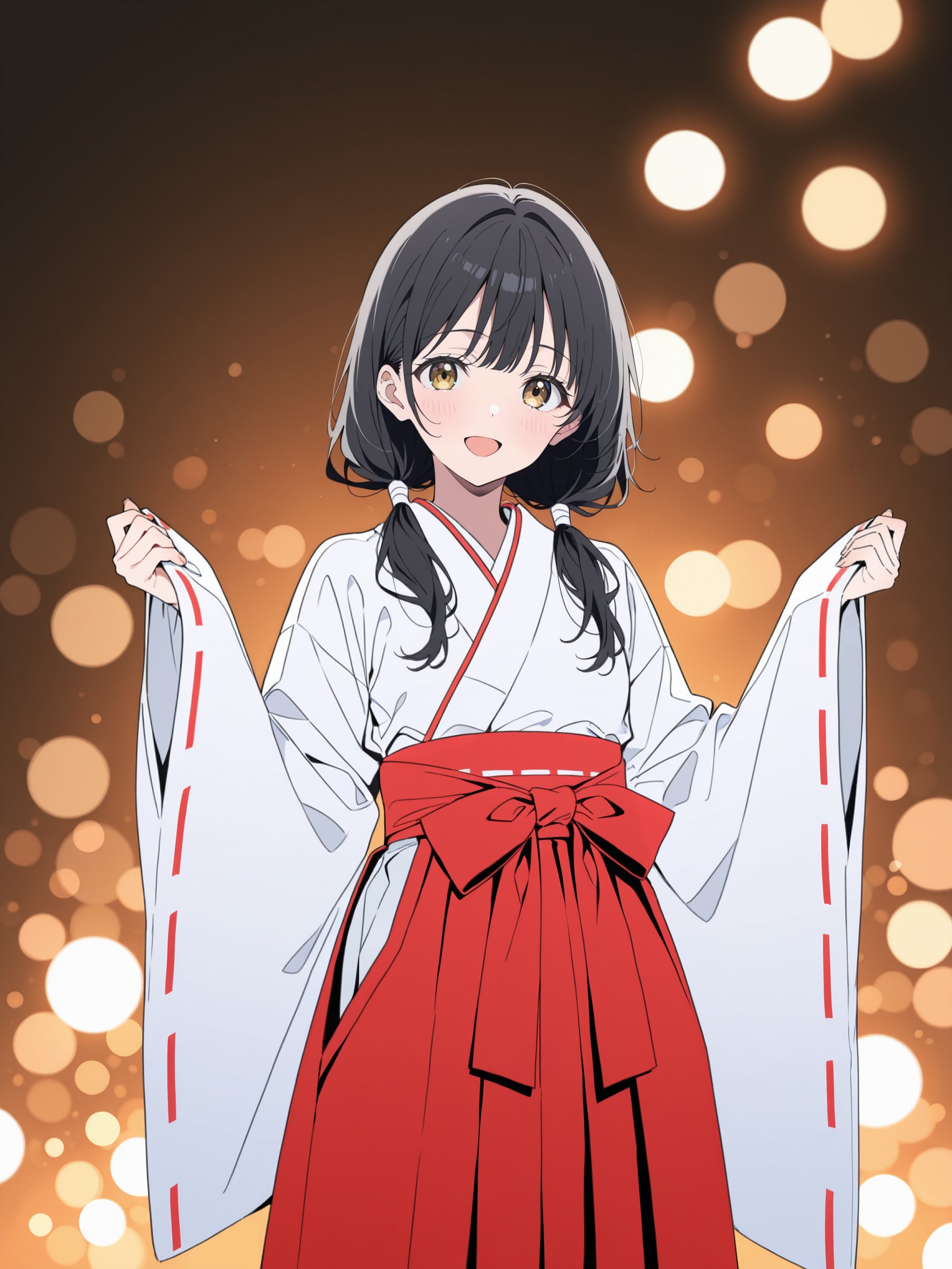 巫女姿の幼馴染が可愛すぎる件 | の人気AIイラスト・グラビア