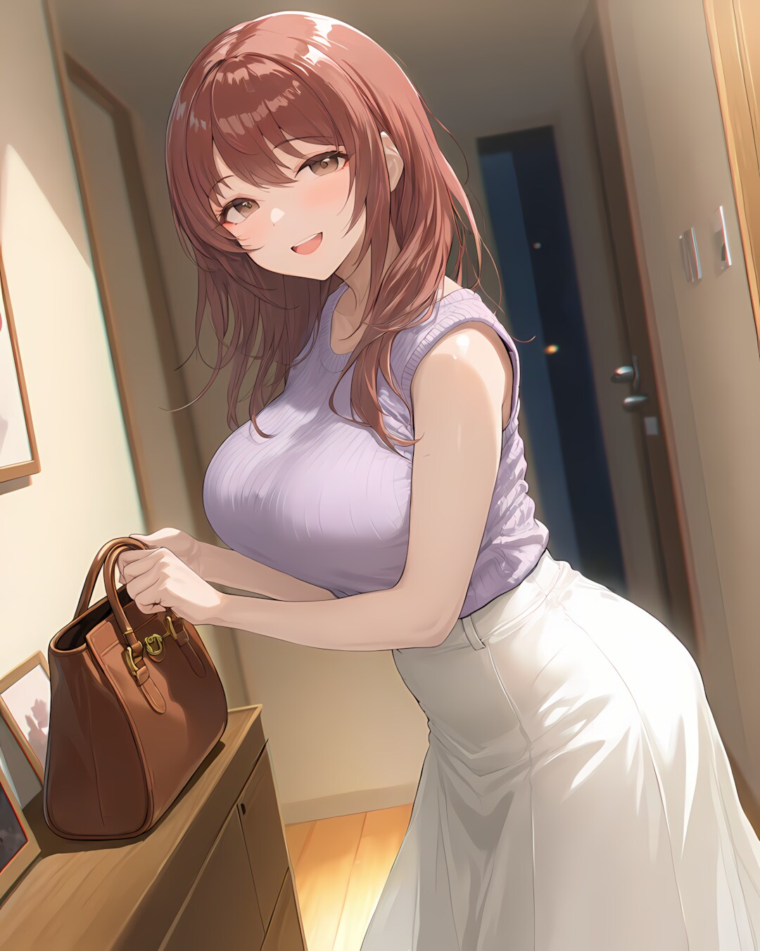 🏡花金夜のお部屋で一息…ノノカさんの優しい笑顔のお出迎え💕