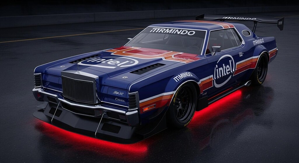 Intelリンカーンコンチネンタルマーク4レーシングカー