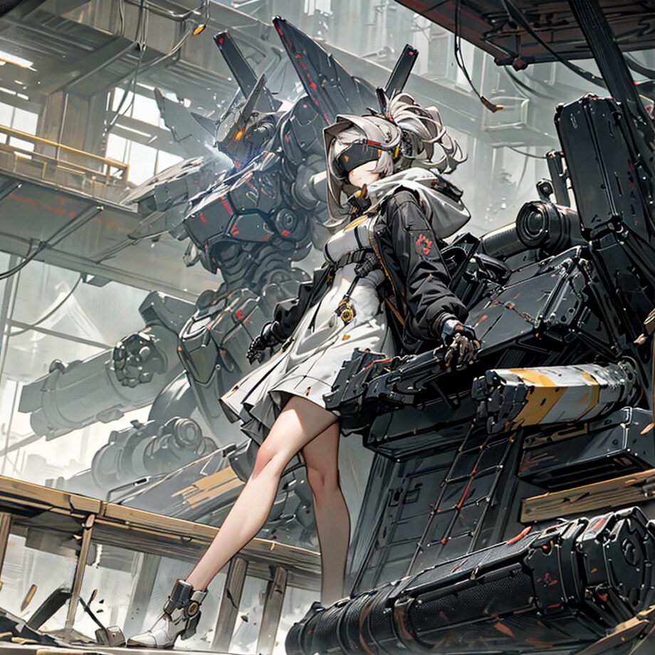 Girl and Robot1121
