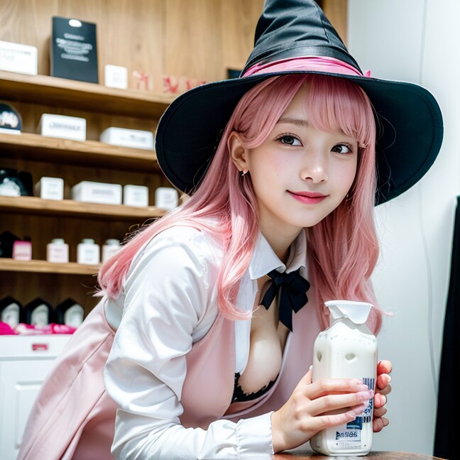 ミルク屋の看板娘
