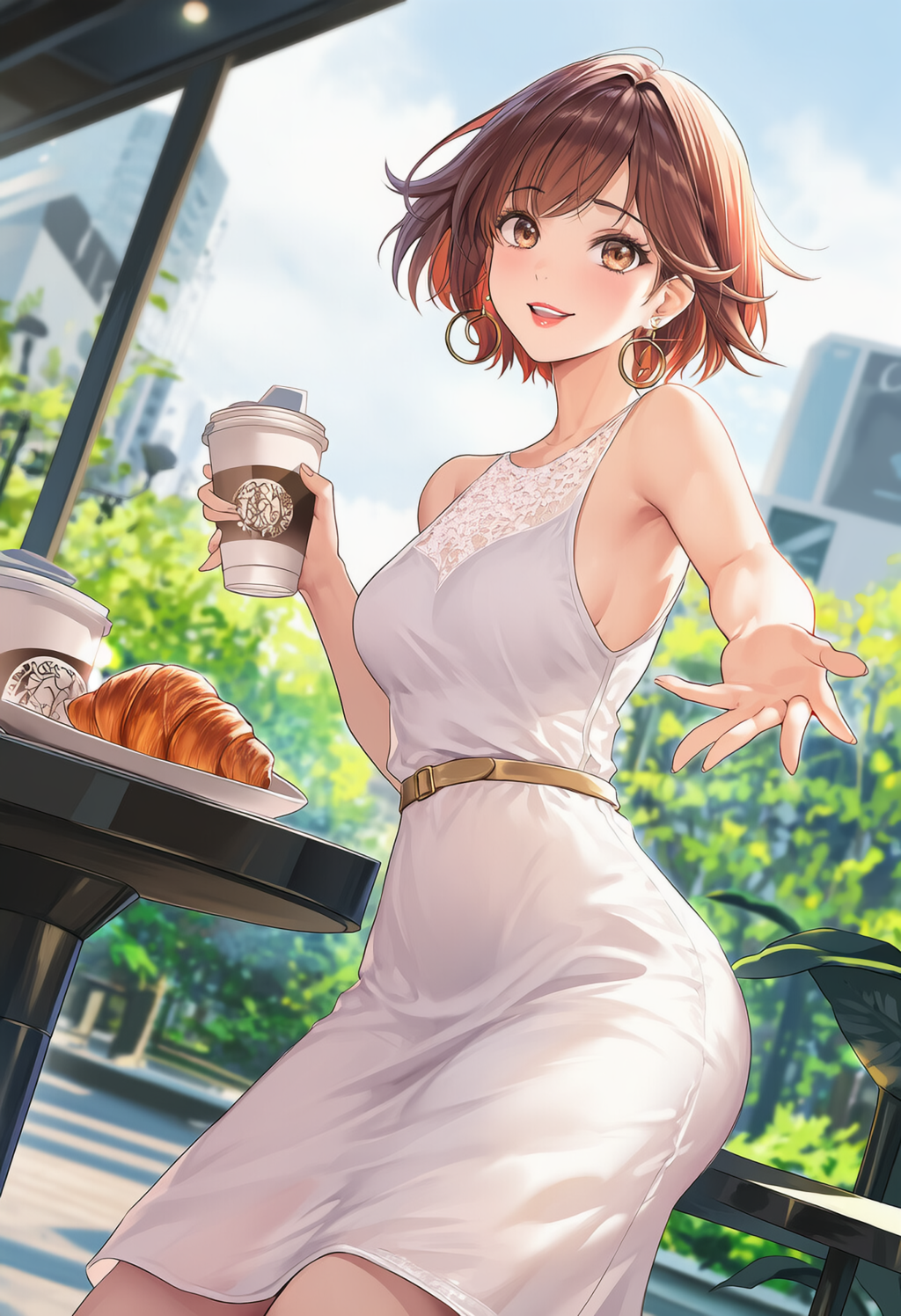 ノノカのシアーワンピ朝グラビアVol.4🌥️