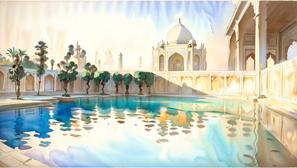 水彩スケッチ・ランドマーク