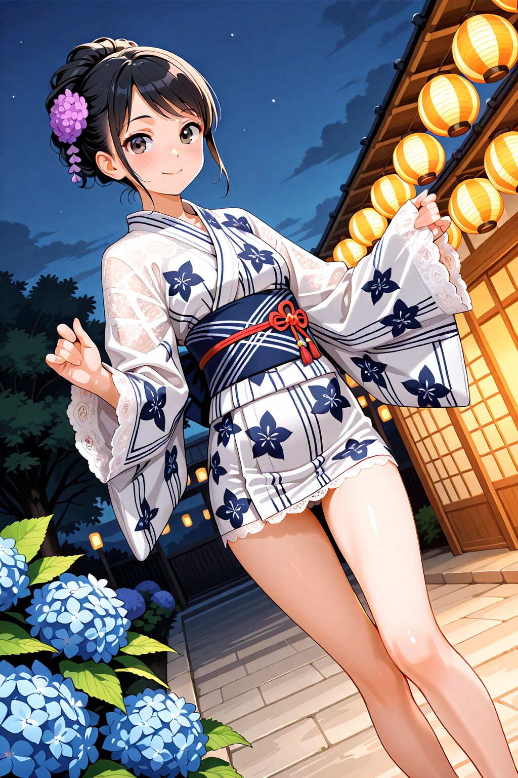 6月のミニ浴衣