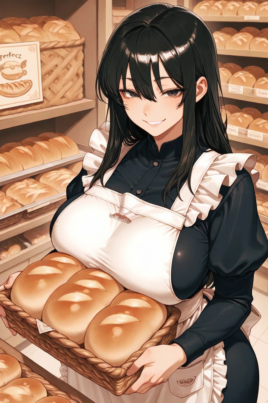 働く熟女さん