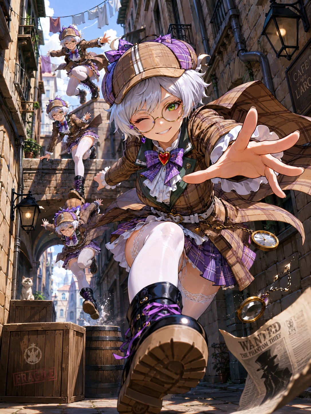 追跡！ | の人気AIイラスト・グラビア