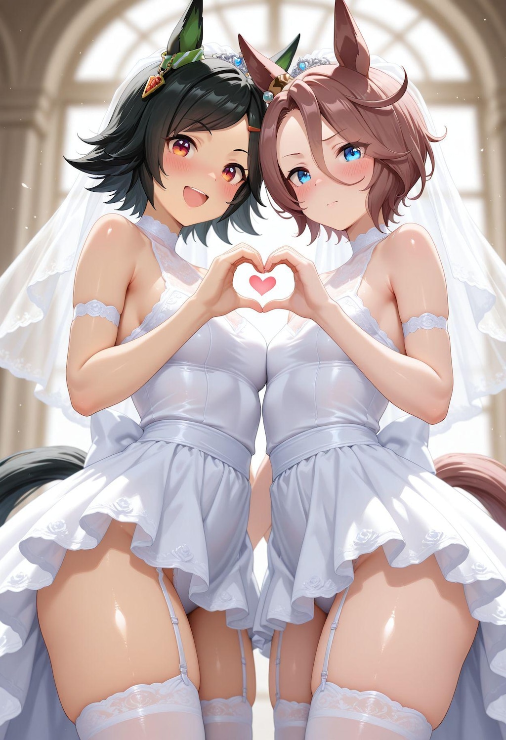 百合　ウェディングドレス