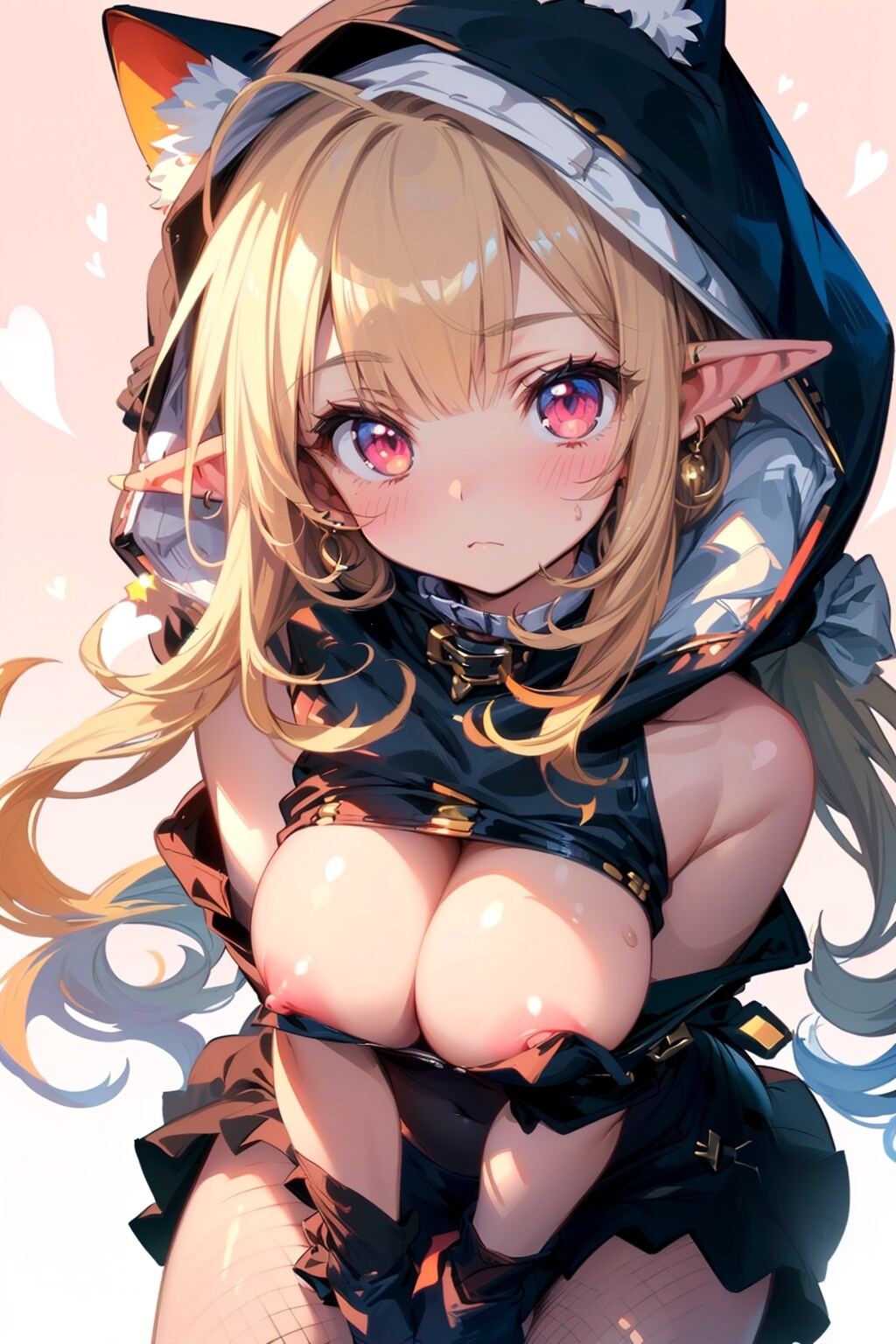 はみ出し黒⋯猫