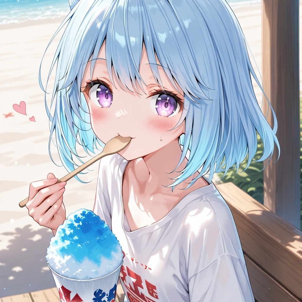 かき氷✨🍧 | の人気AIイラスト・グラビア