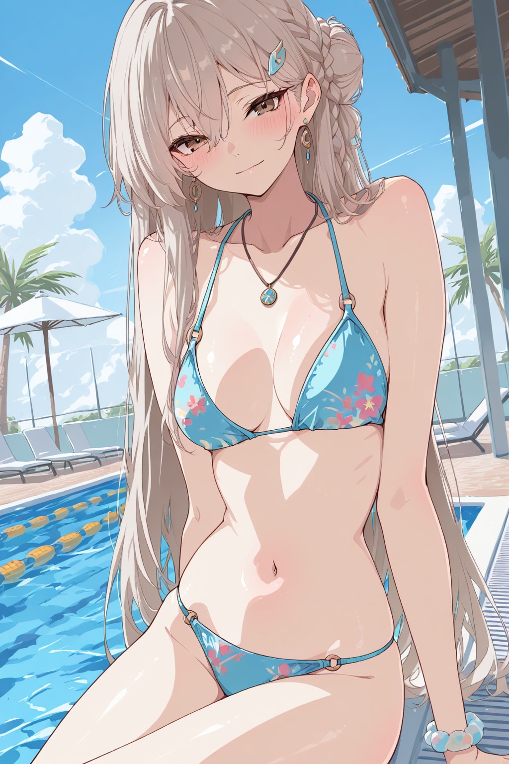 リゾート美女
