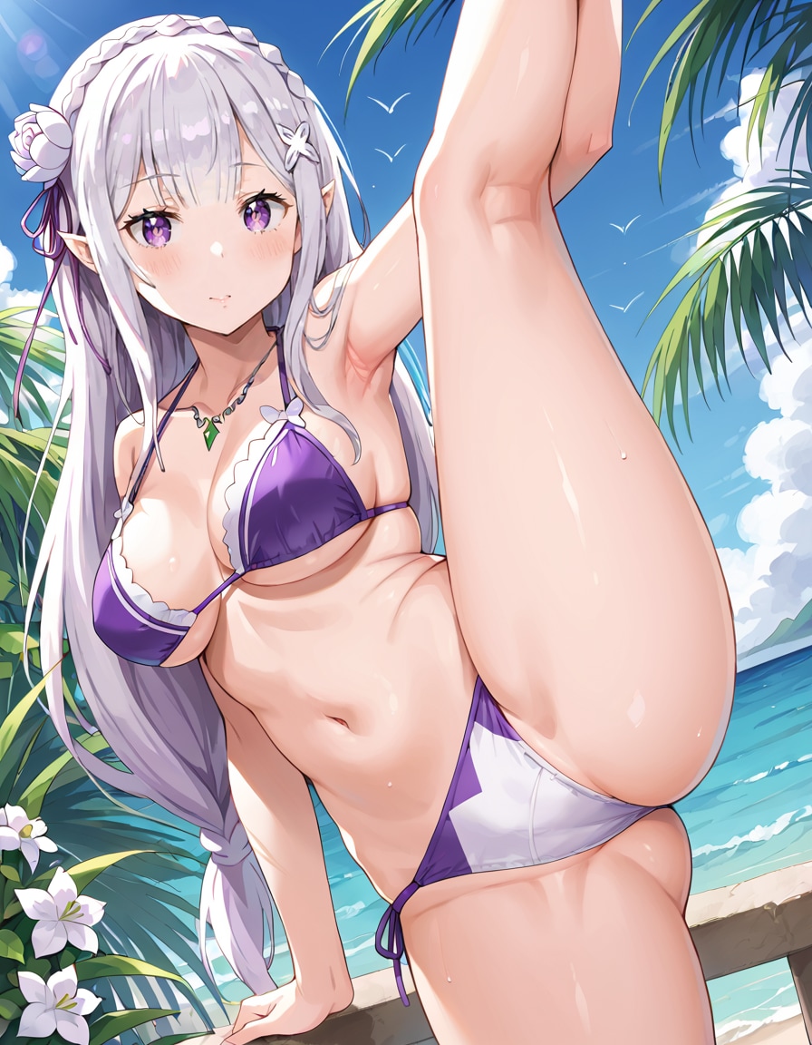 エミリアの水着②