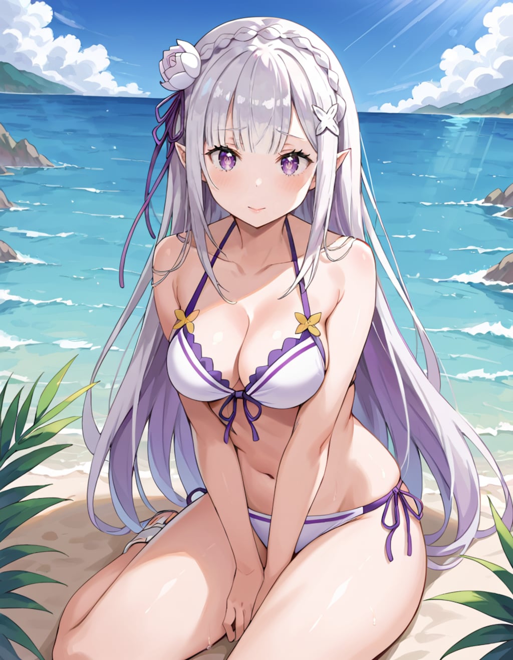 エミリアの水着②