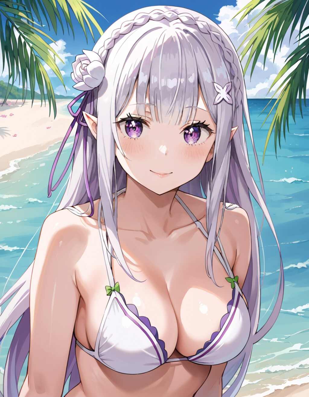 エミリアの水着②