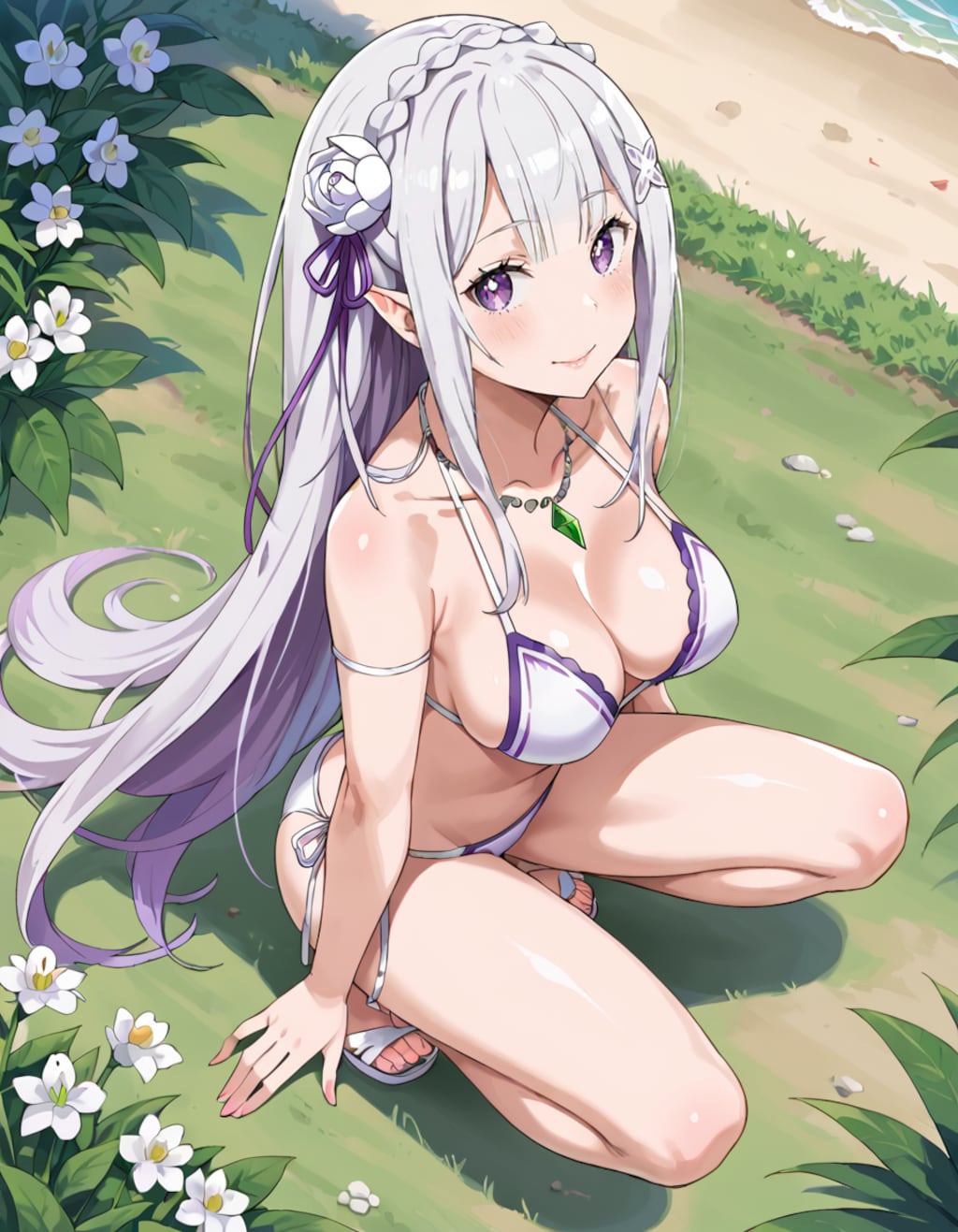エミリアの水着②
