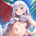 エミリアの水着② 6枚目